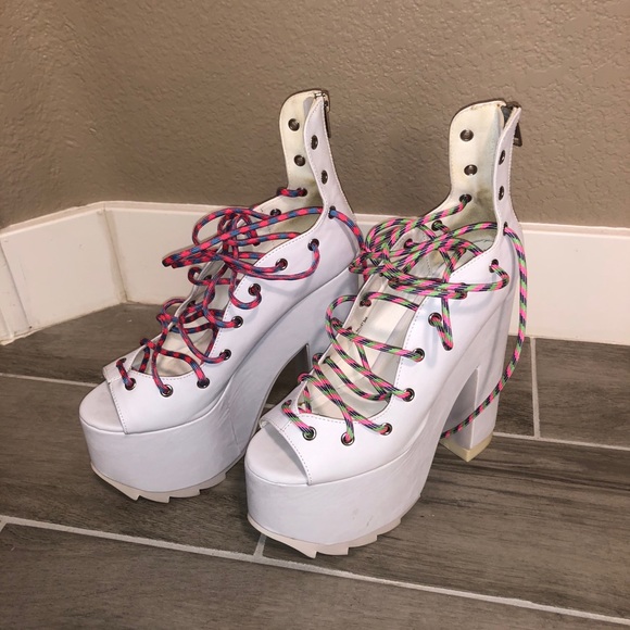 YRU Shoes - Yru ballet bae platform heels size 8